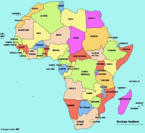afrique pays - Image